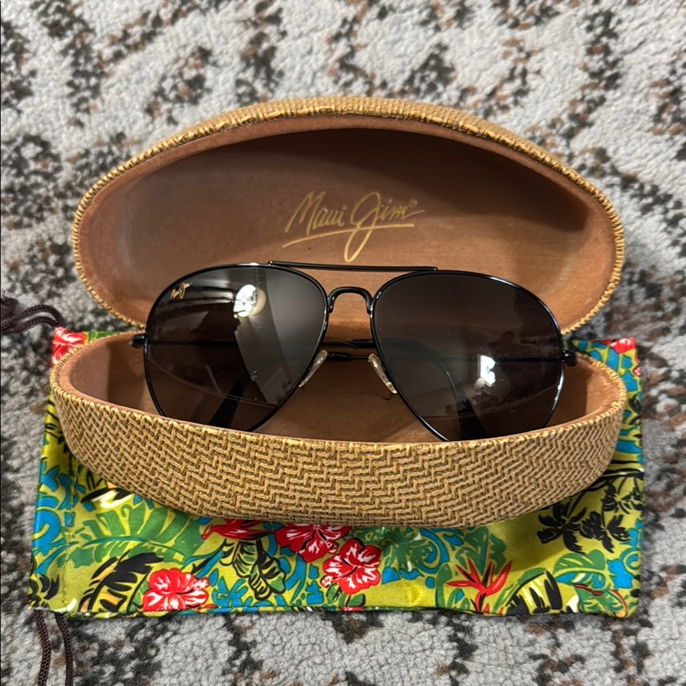 Maui Jim Mavericks Aviator Sunglasses